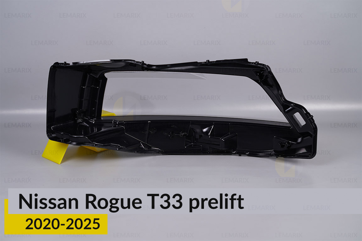 Скло фари Nissan Rogue T33 (2020-2026) дорест ліве