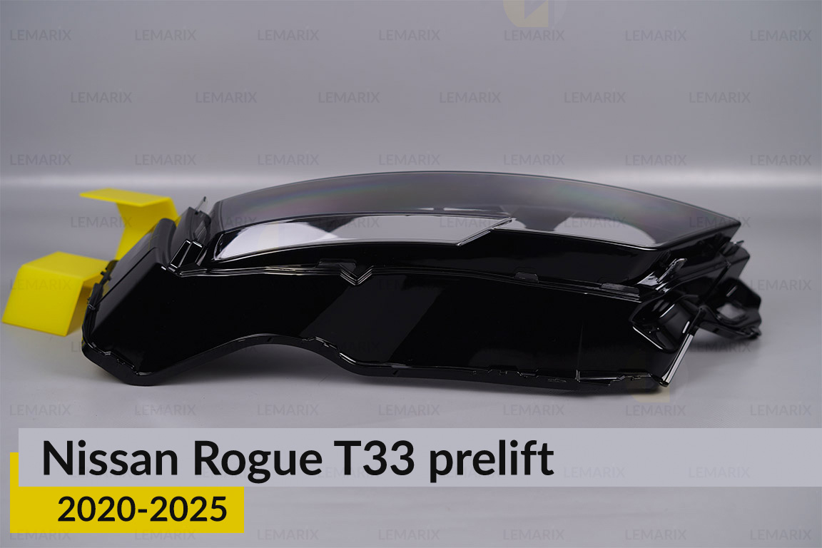 Скло фари Nissan Rogue T33 (2020-2026) дорест ліве