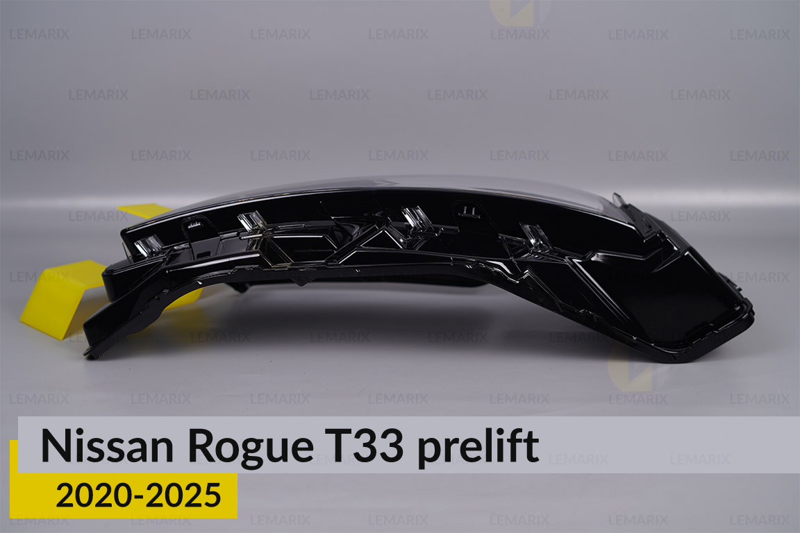 Скло фари Nissan Rogue T33 (2020-2026) дорест ліве
