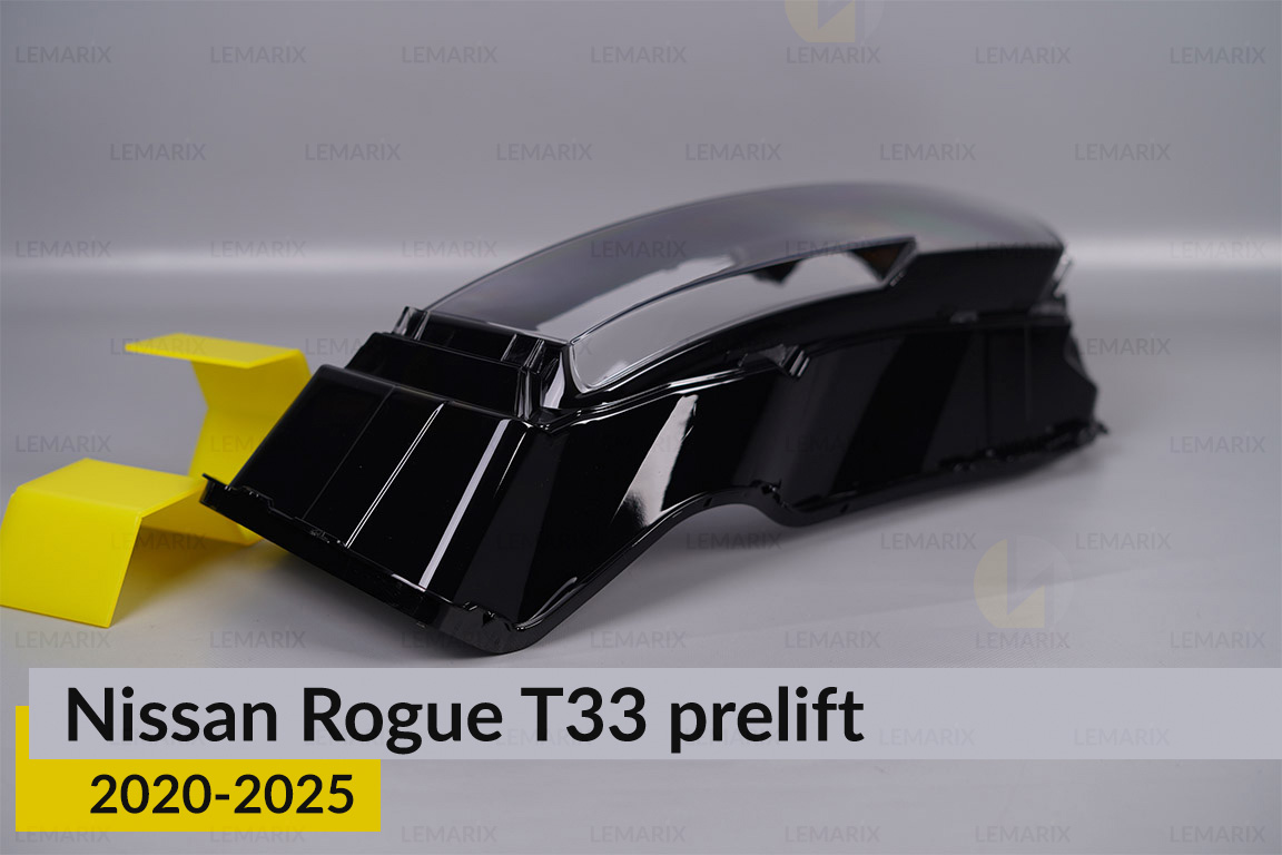 Скло фари Nissan Rogue T33 (2020-2026) дорест ліве