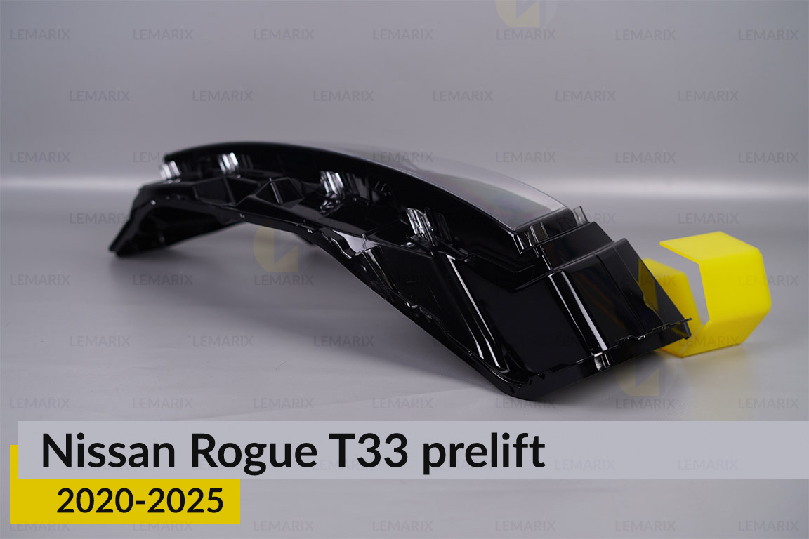 Скло фари Nissan Rogue T33 (2020-2026) дорест ліве