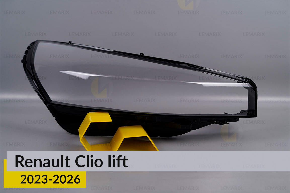 Скло фари Renault Clio (2023-2026) рест праве