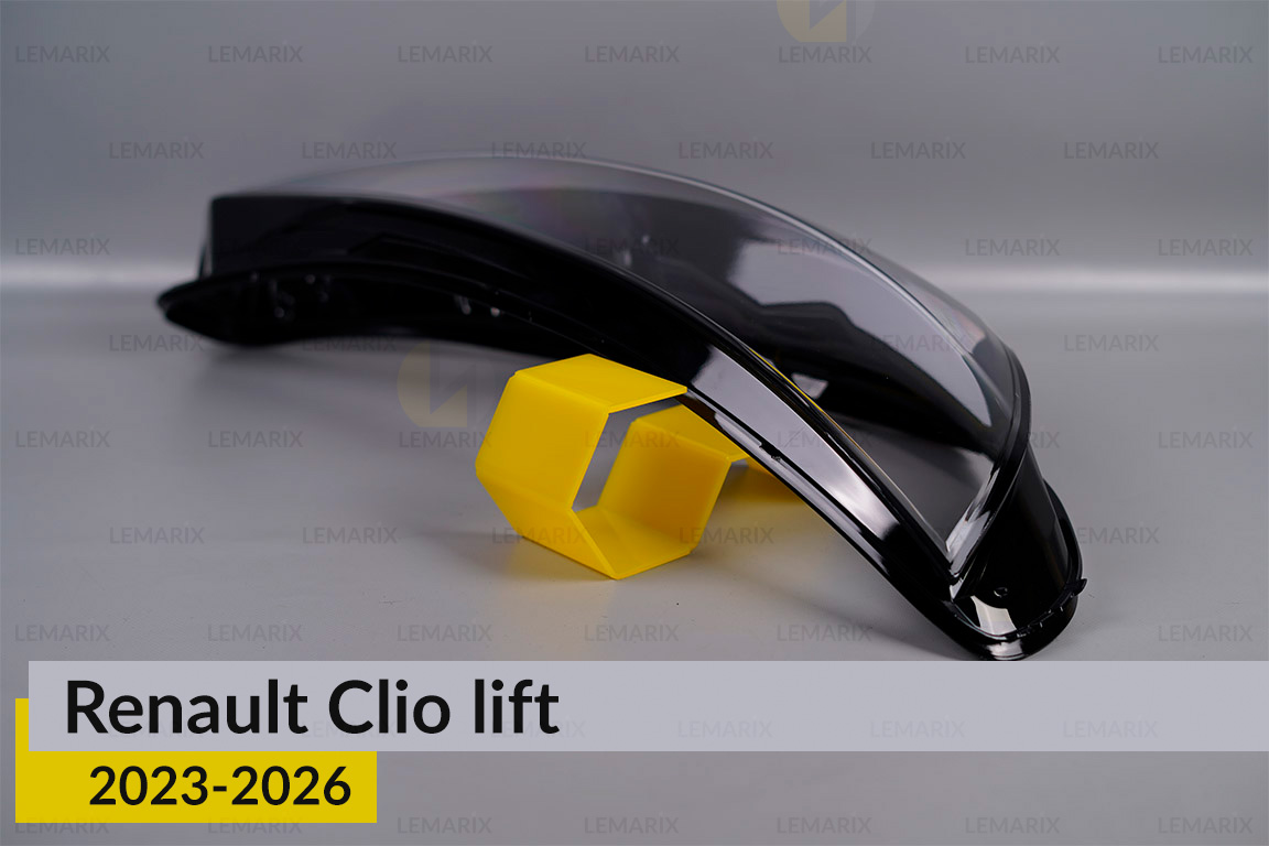 Скло фари Renault Clio (2023-2026) рест праве