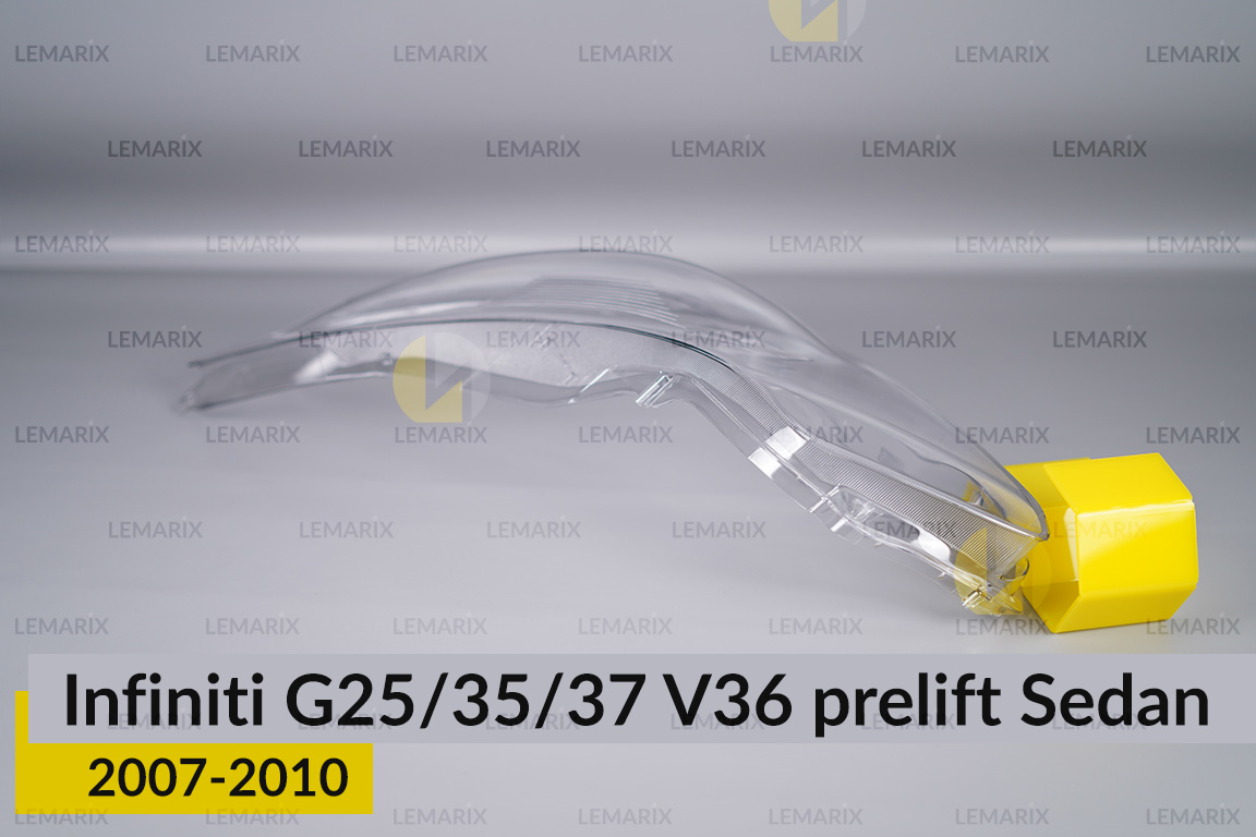 Скло фари Infiniti G25/35/37 V36 Sedan (2007-2010) дорест ліве