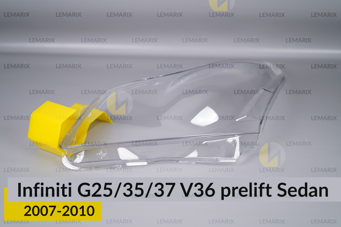 Скло фари Infiniti G25/35/37 V36 Sedan (2007-2010) дорест ліве
