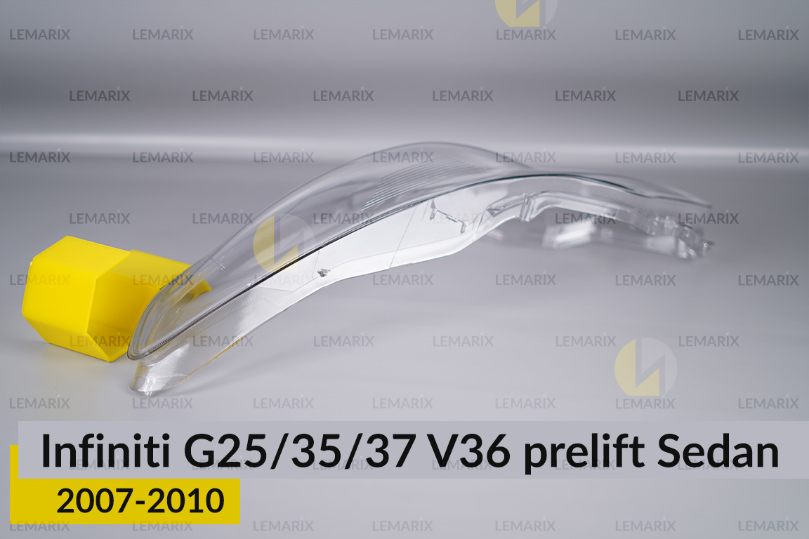 Скло фари Infiniti G25/35/37 V36 Sedan (2007-2010) дорест ліве