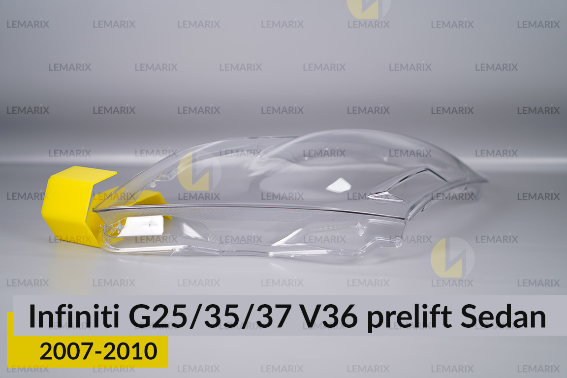 Скло фари Infiniti G25/35/37 V36 Sedan (2007-2010) дорест ліве