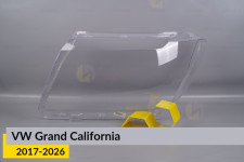 Скло фари VW Volkswagen Grand California (2017-2026) ліве