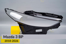 Скло фари Mazda 3 BP (2018-2026) праве