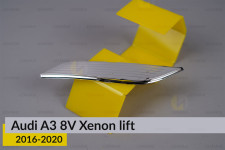 Хромований декор боковий Audi A3 8V Xenon (2016-2020) рест правий