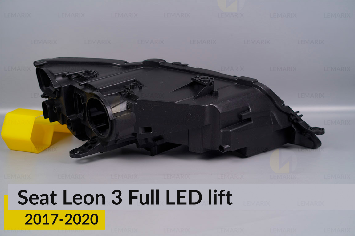 Корпус фари Seat Leon 3 Full LED (2017-2020) рест лівий