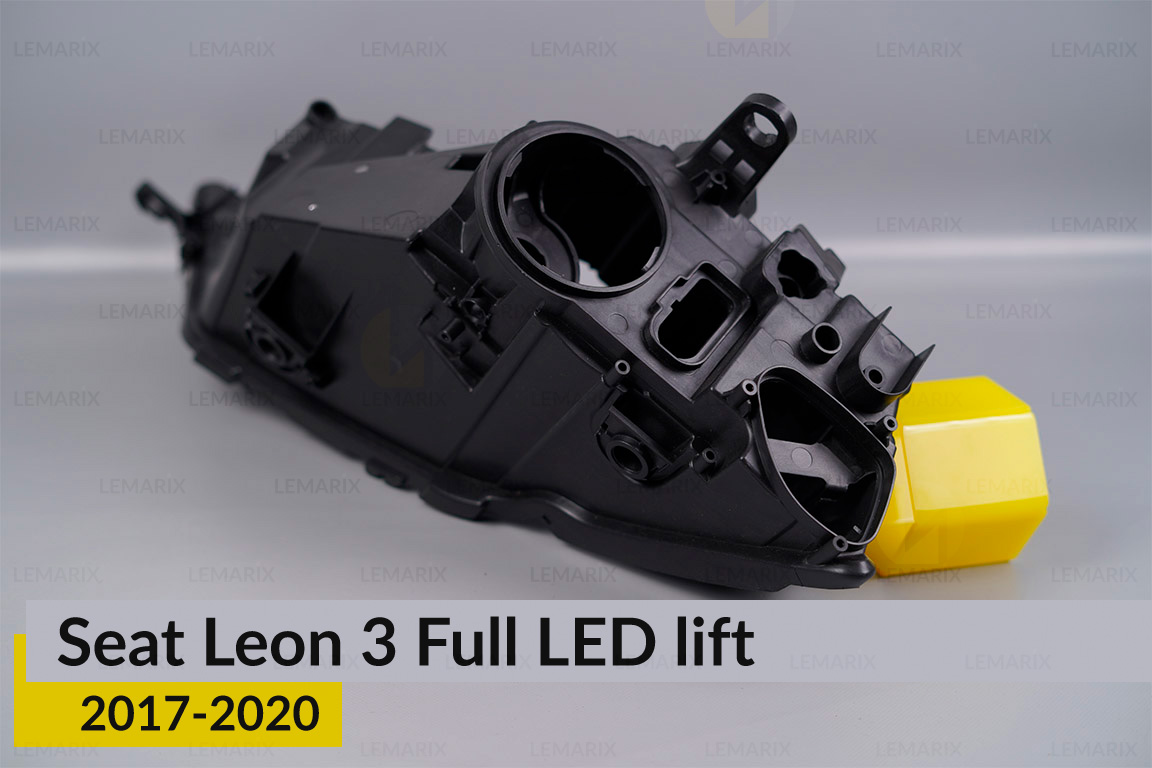 Корпус фари Seat Leon 3 Full LED (2017-2020) рест лівий