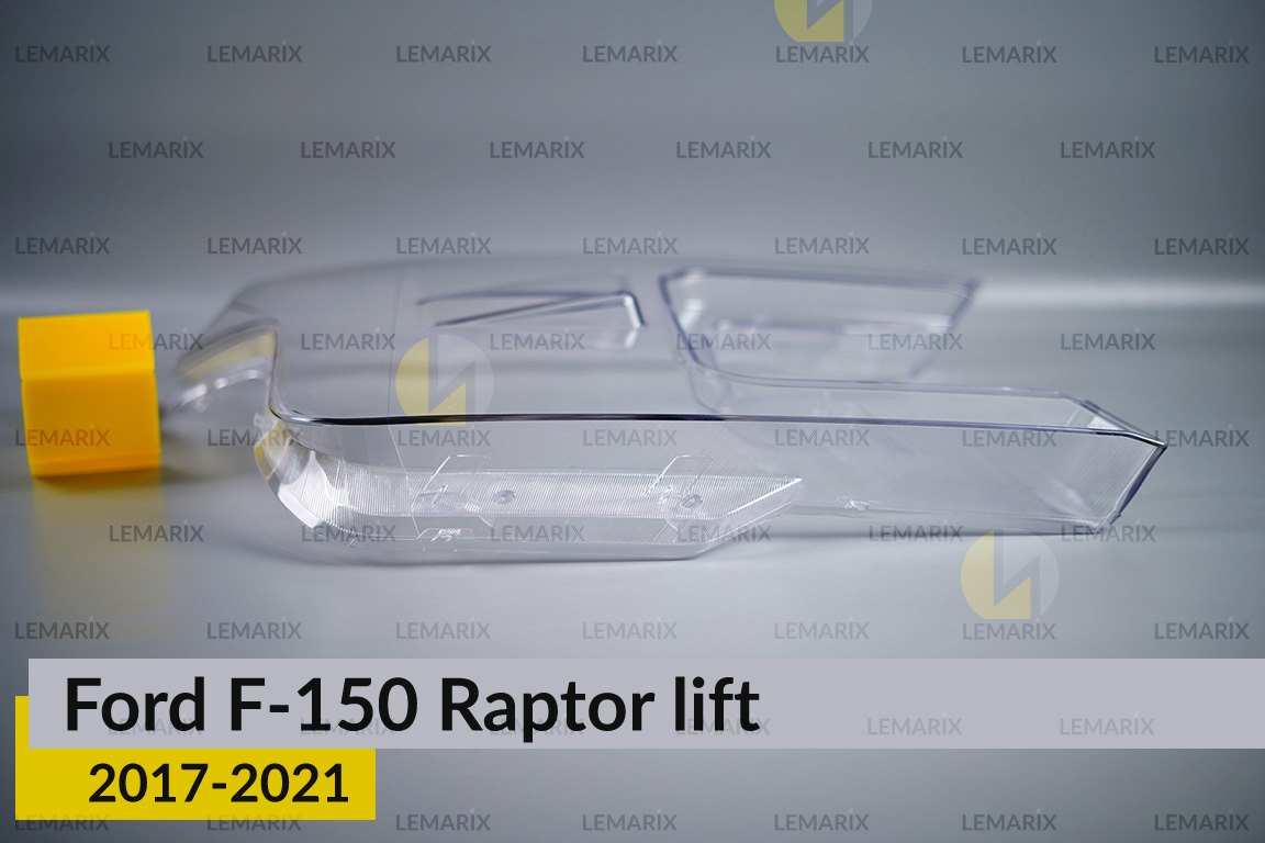 Скло фари Ford F-150 Raptor Full LED (2017-2021) рест праве
