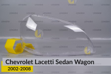 Скло фари Chevrolet Lacetti Sedan Wagon (2002-2008) праве
