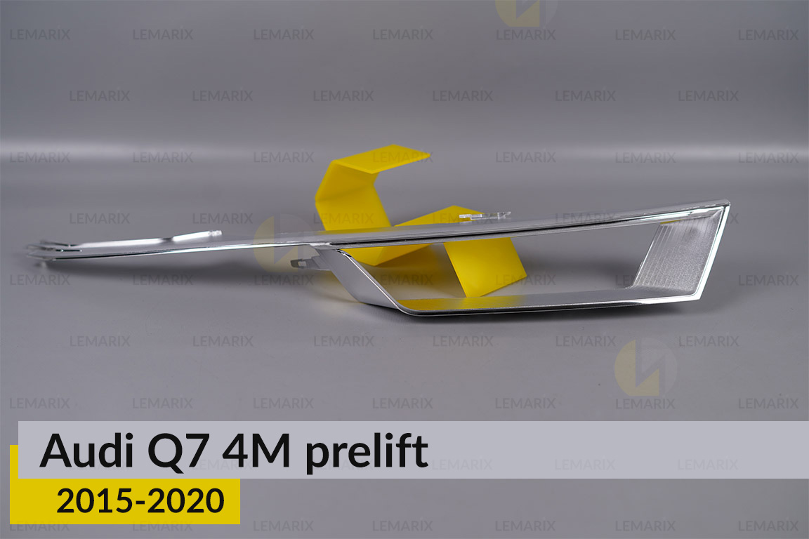 Хромована декоративна маска середня внутрішня Audi Q7 4M (2015-2020) дорест права
