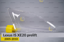 Скло фари Lexus IS XE20 (2005-2010) дорест праве