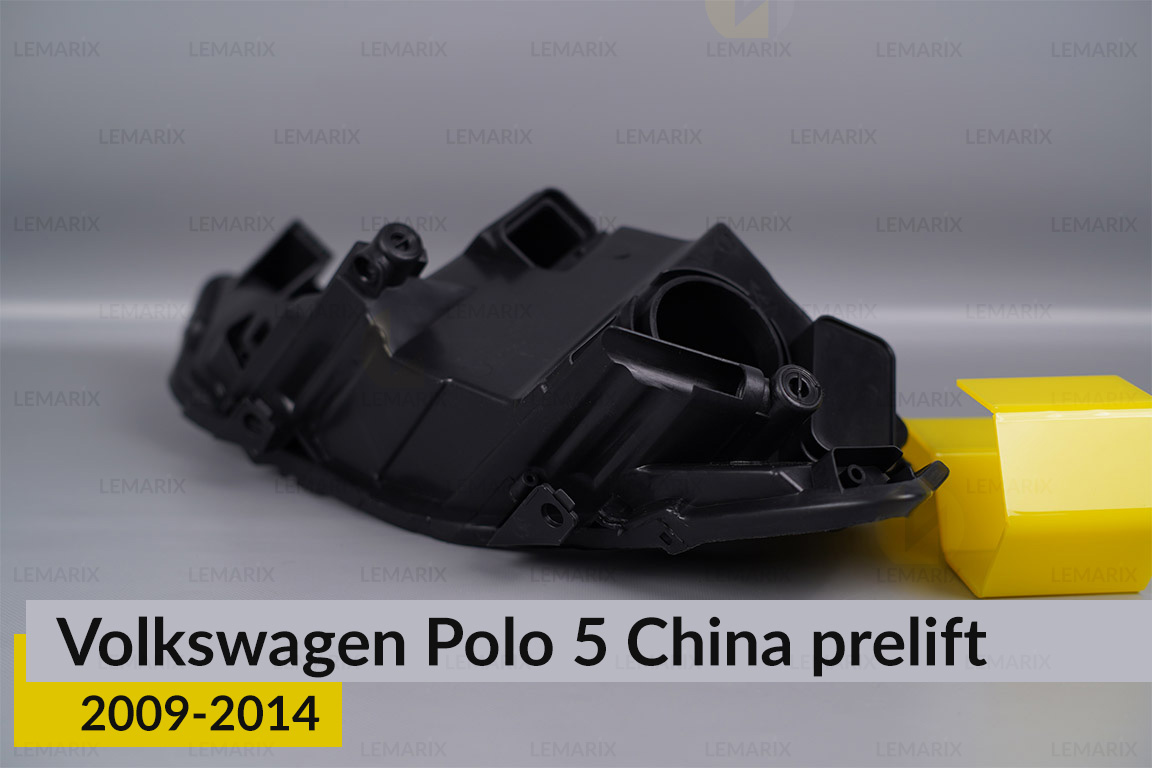 Корпус фари VW Volkswagen Polo 5 China (2009-2014) дорест лівий
