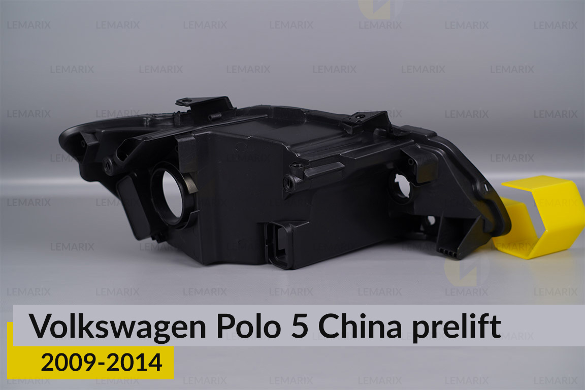 Корпус фари VW Volkswagen Polo 5 China (2009-2014) дорест лівий