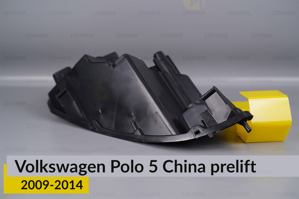 Корпус фари VW Volkswagen Polo 5 China (2009-2014) дорест лівий