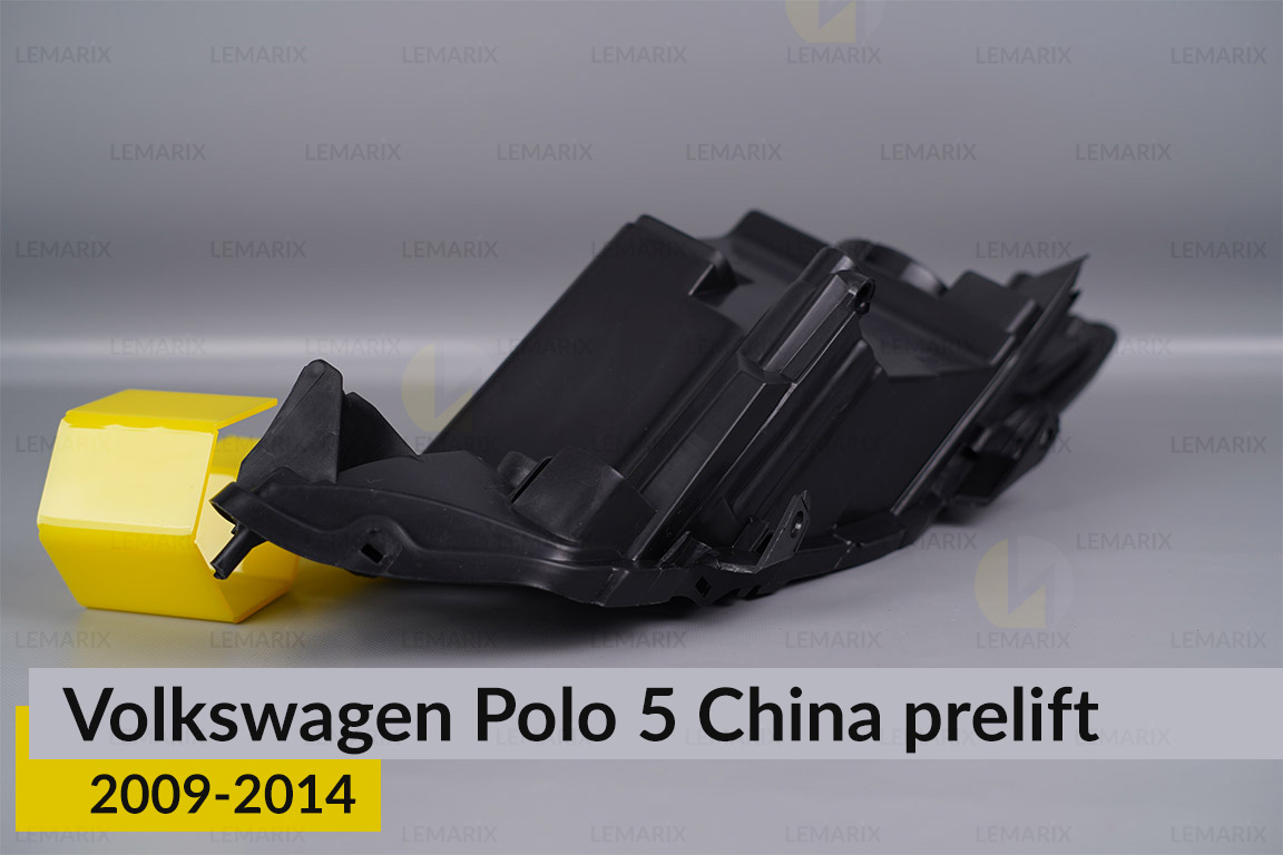 Корпус фари VW Volkswagen Polo 5 China (2009-2014) дорест лівий