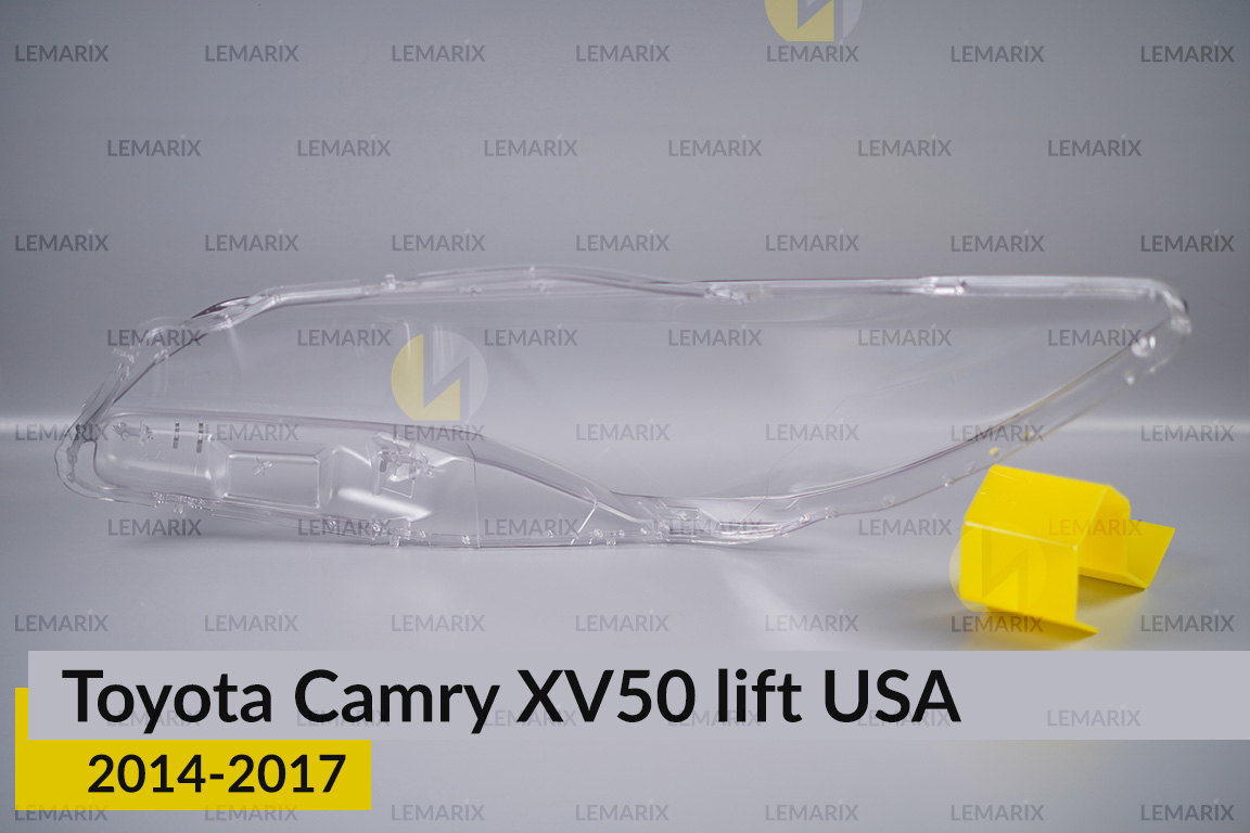 Скло фари Toyota Camry XV50 USA (2014-2017) рест праве