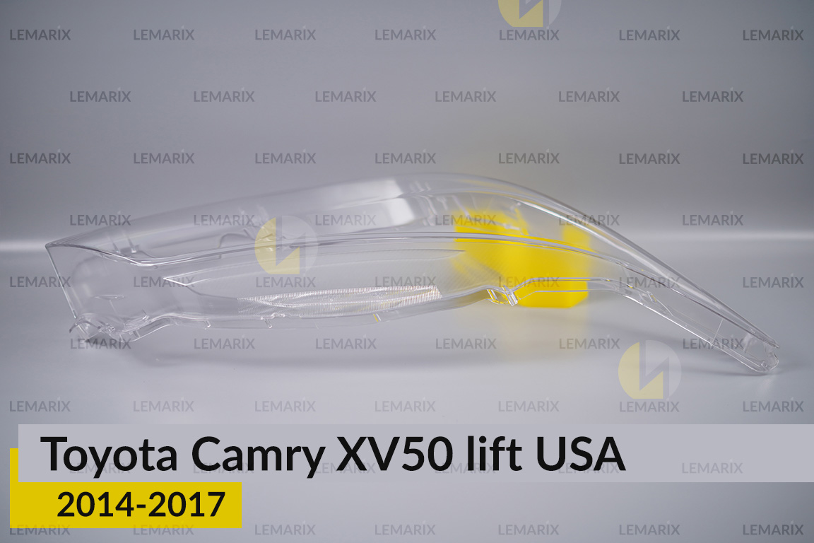 Скло фари Toyota Camry XV50 USA (2014-2017) рест праве