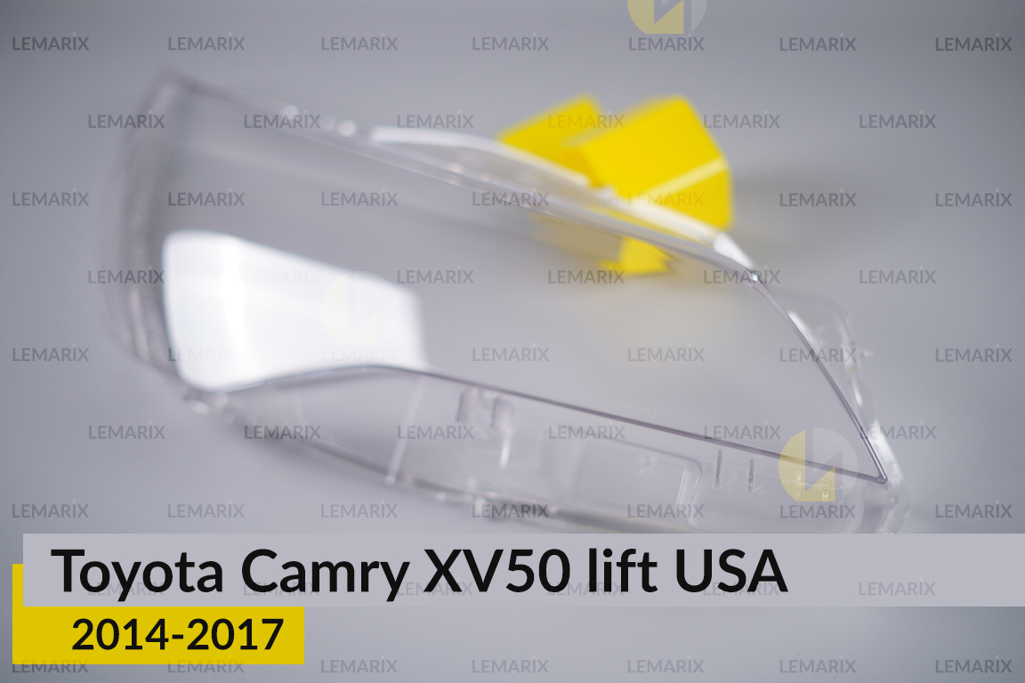 Скло фари Toyota Camry XV50 USA (2014-2017) рест праве