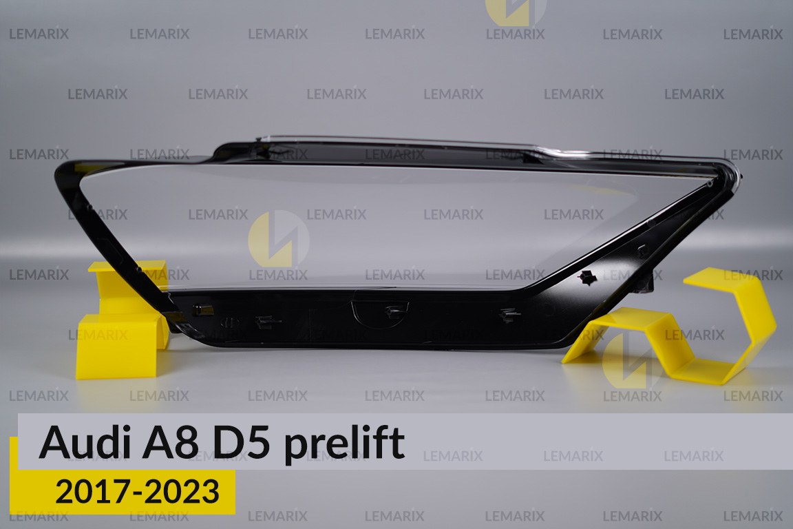 Скло фари Audi A8 D5 (2017-2023) дорест ліве