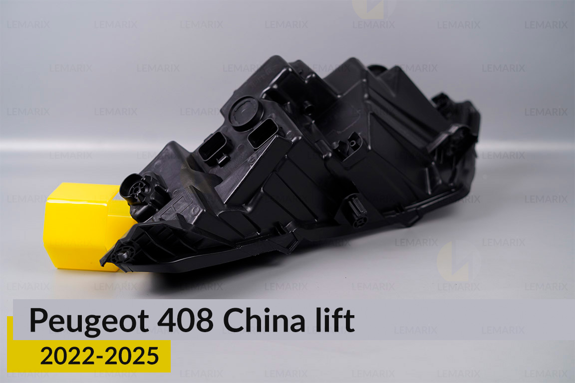 Корпус фари Peugeot 408 China (2022-2025) 2 рест правий