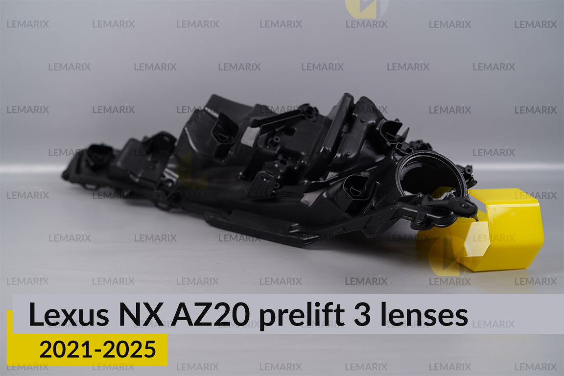 Корпус фари Lexus NX AZ20 3 лінзи (2021-2026) дорест лівий