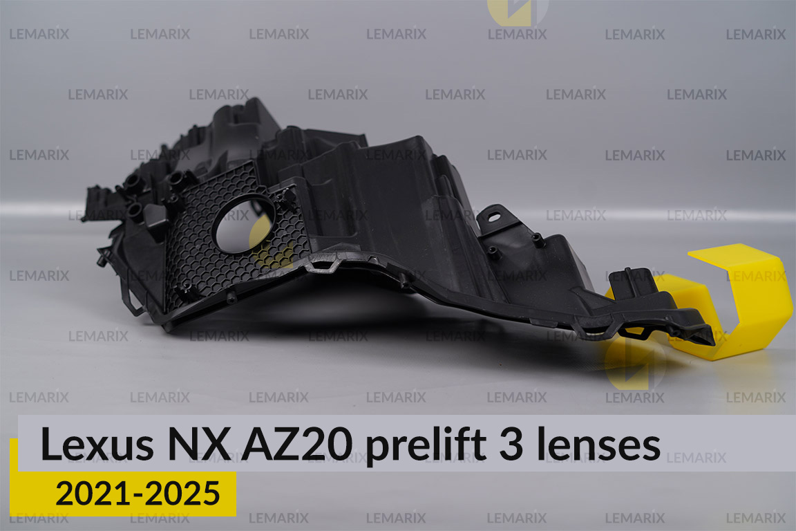 Корпус фари Lexus NX AZ20 3 лінзи (2021-2026) дорест лівий