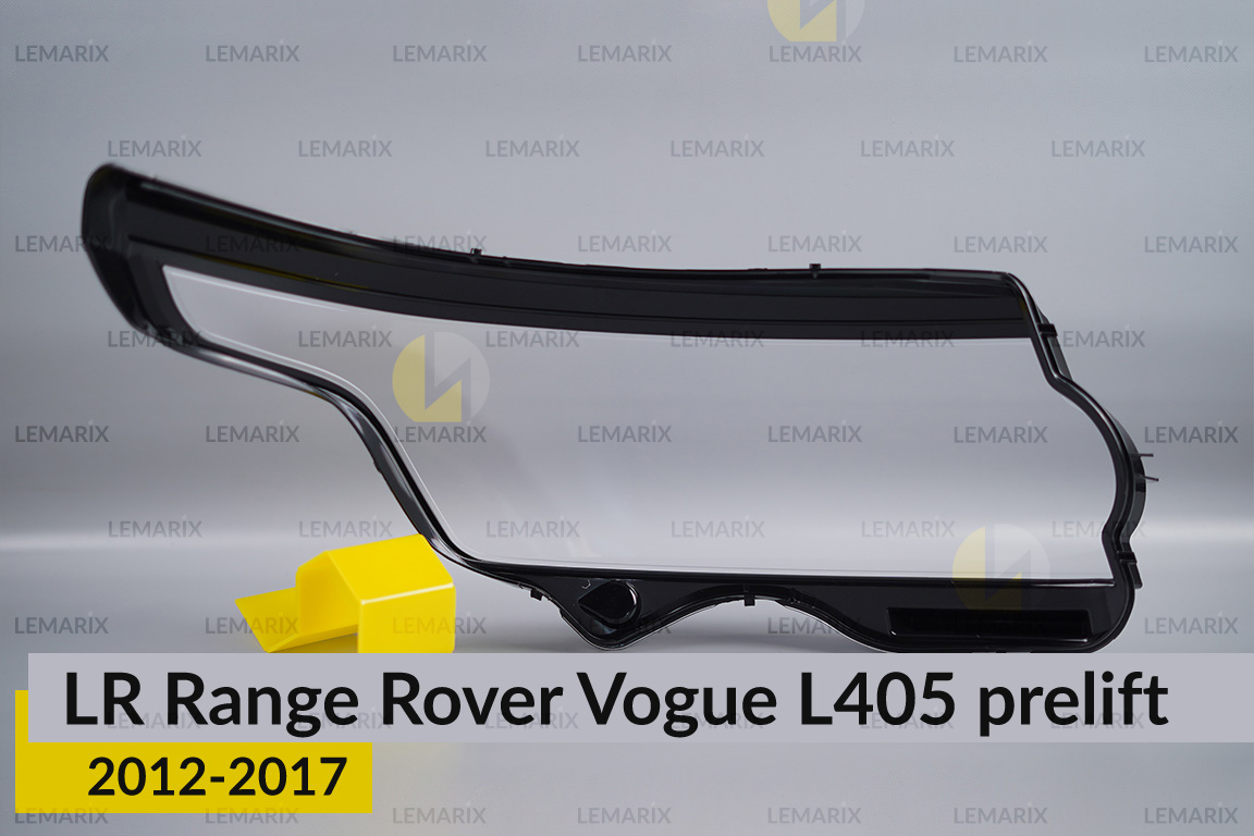 Скло фари Land Rover Range Rover Vogue L405 (2012-2017) дорест ліве