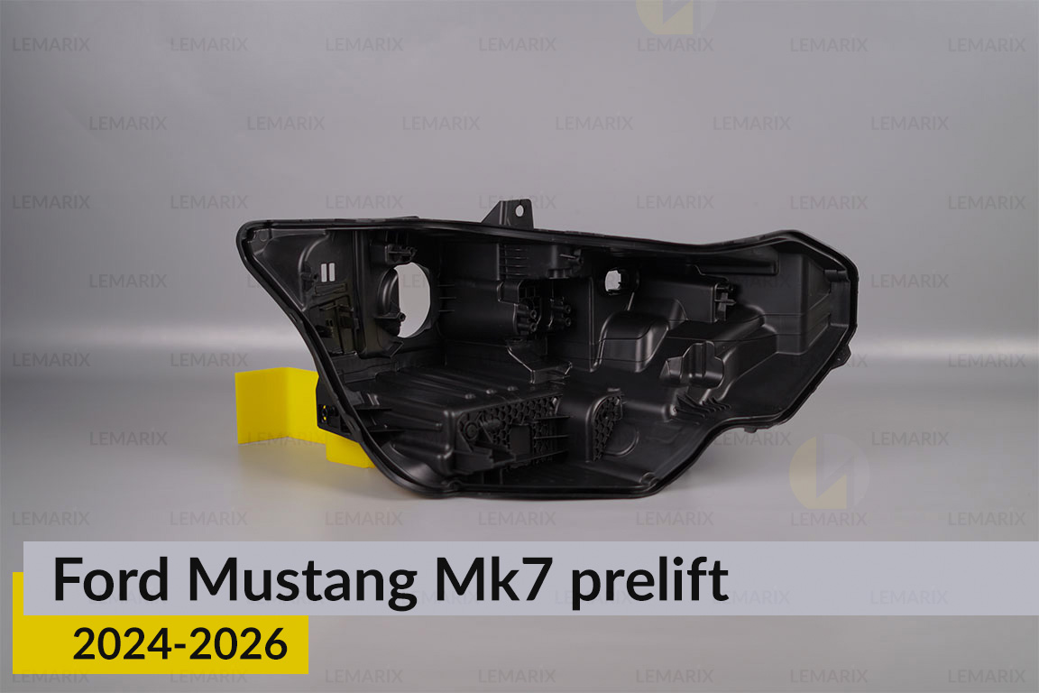 Корпус фари Ford Mustang Mk7 (2024-2026) дорест лівий
