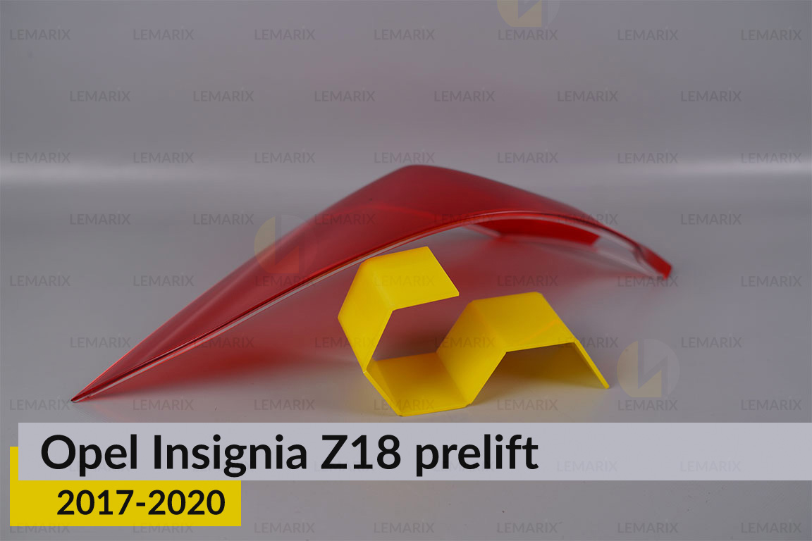 Скло заднього ліхтаря зовнішнє в крилі Opel Insignia Z18 (2017-2020) дорест ліве