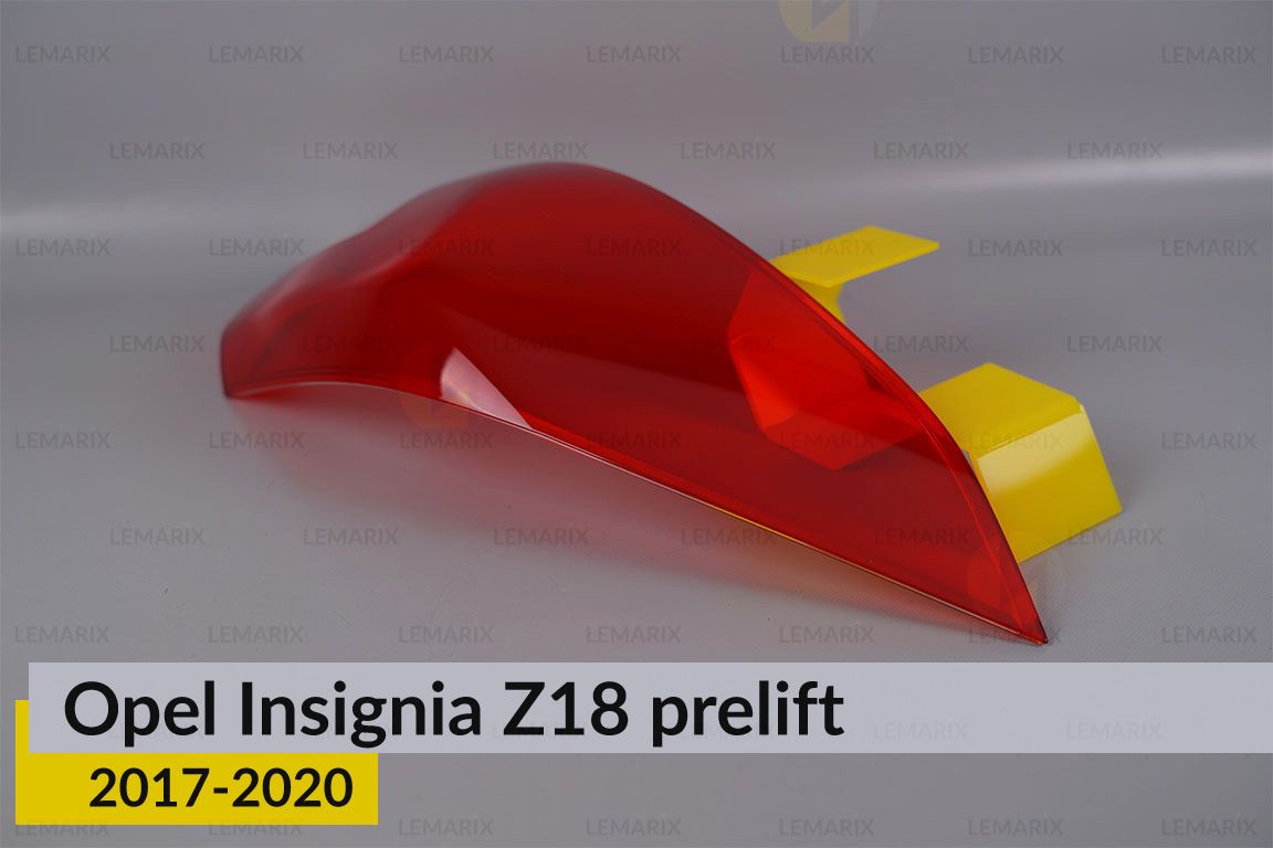 Скло заднього ліхтаря зовнішнє в крилі Opel Insignia Z18 (2017-2020) дорест ліве