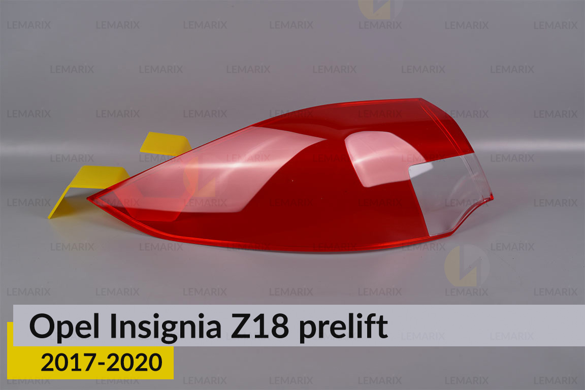 Скло заднього ліхтаря зовнішнє в крилі Opel Insignia Z18 (2017-2020) дорест ліве