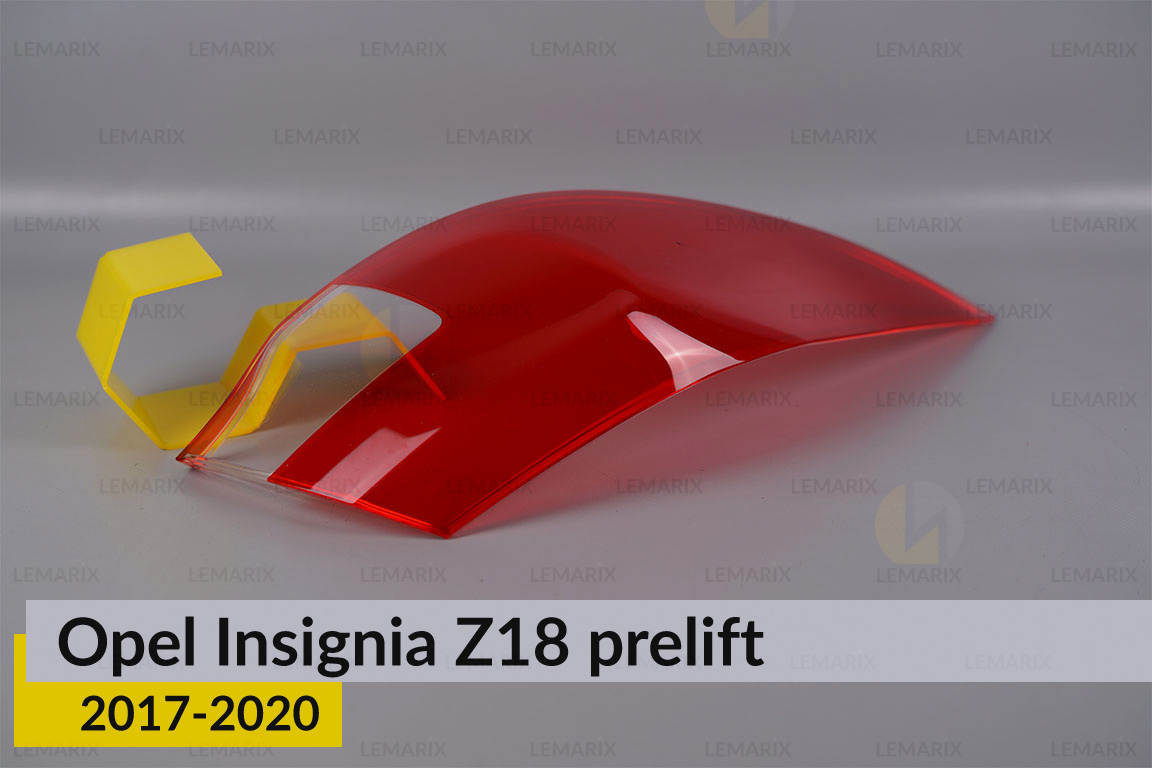 Скло заднього ліхтаря зовнішнє в крилі Opel Insignia Z18 (2017-2020) дорест ліве