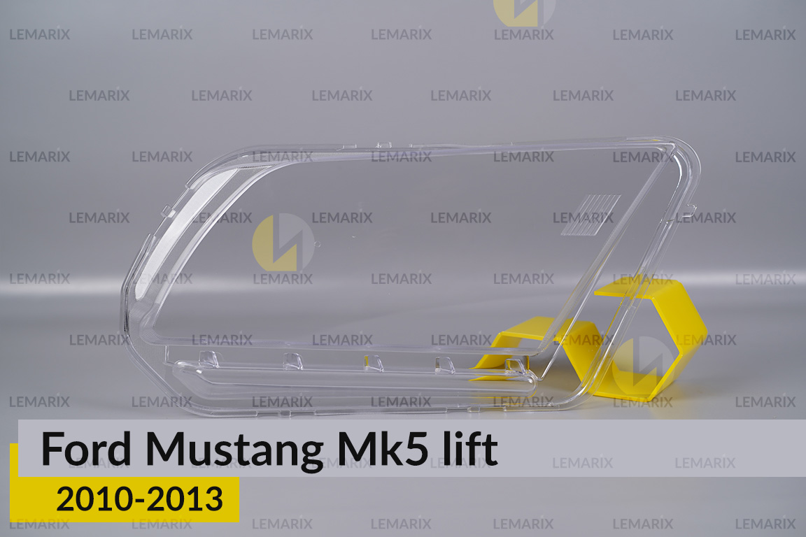 Скло фари Ford Mustang Mk5 (2010-2013) рест праве