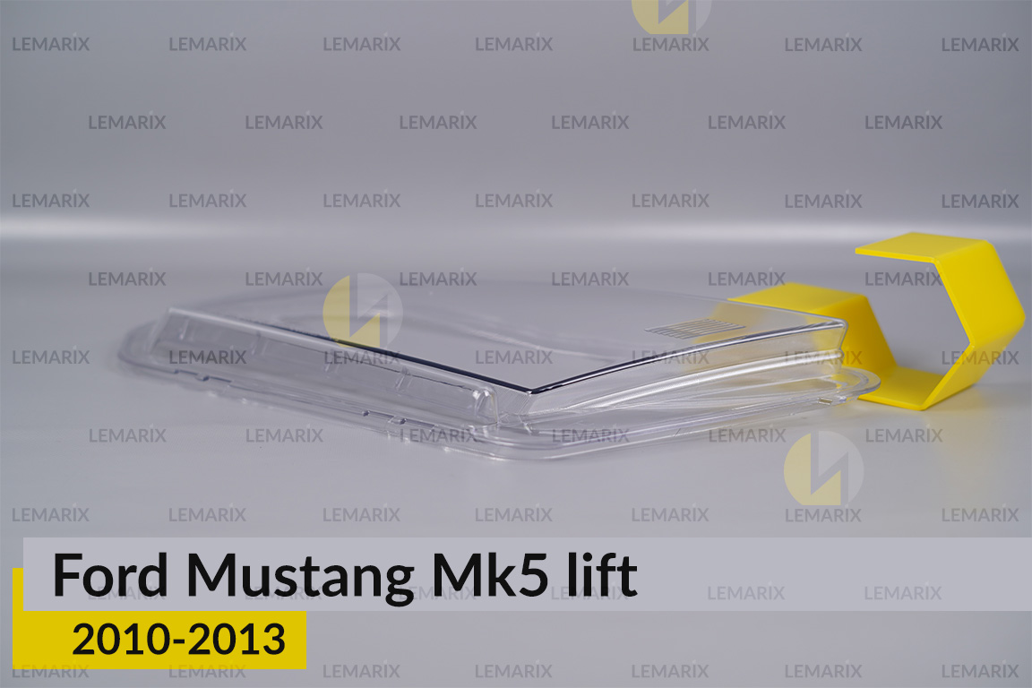 Скло фари Ford Mustang Mk5 (2010-2013) рест праве