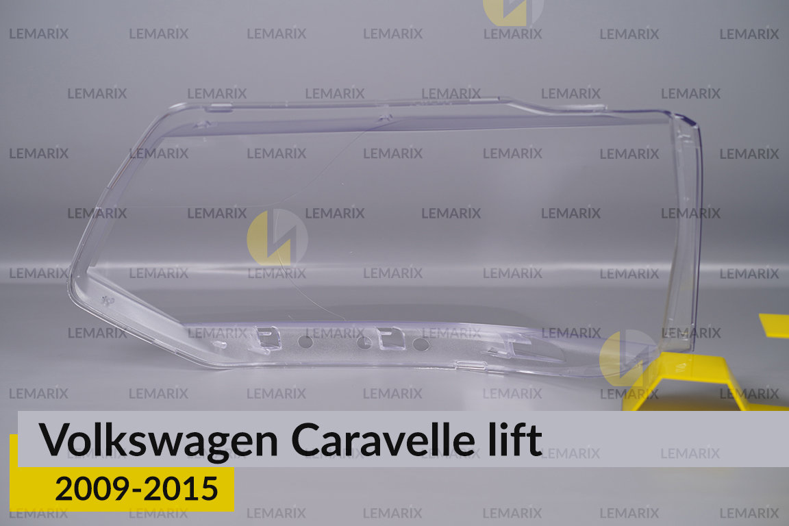 Скло фари VW Volkswagen Caravelle (2009-2015) рест праве