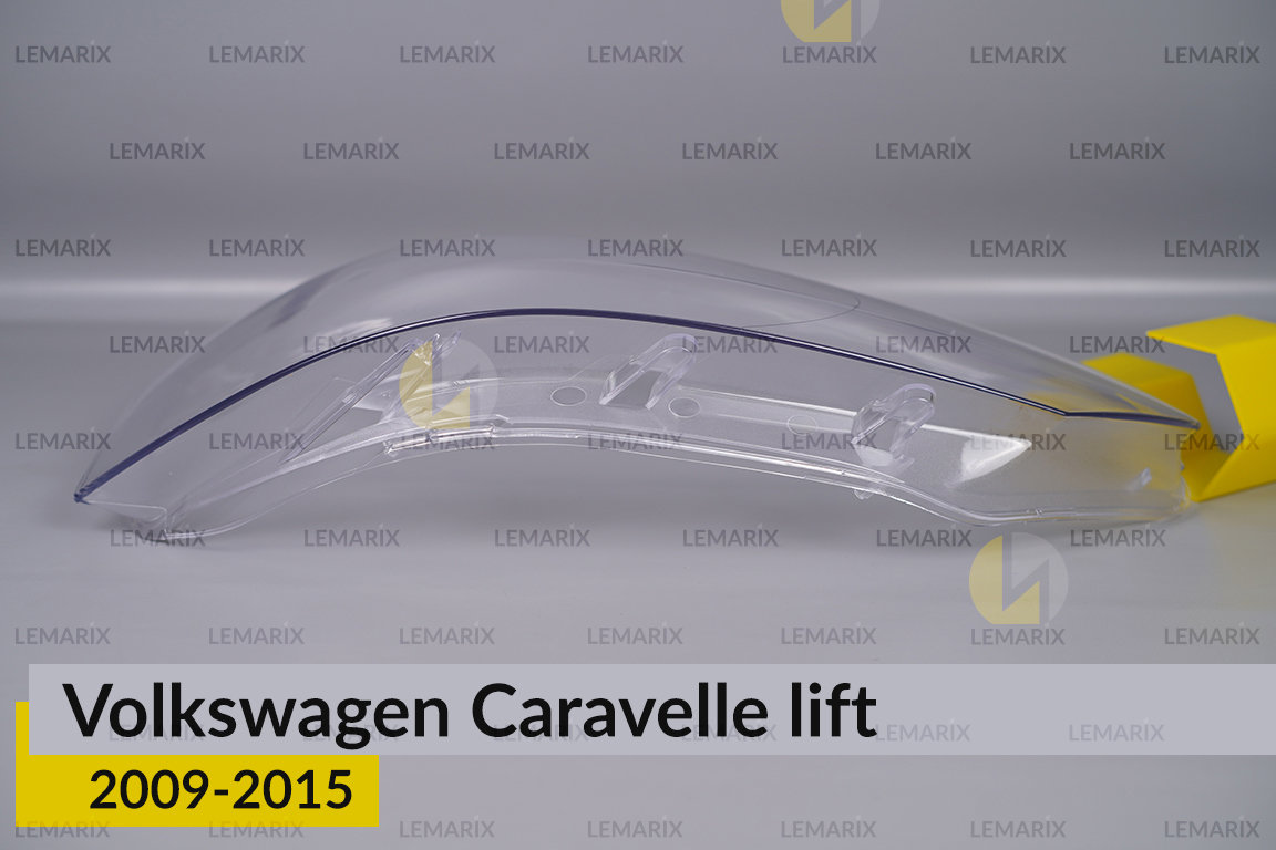 Скло фари VW Volkswagen Caravelle (2009-2015) рест праве
