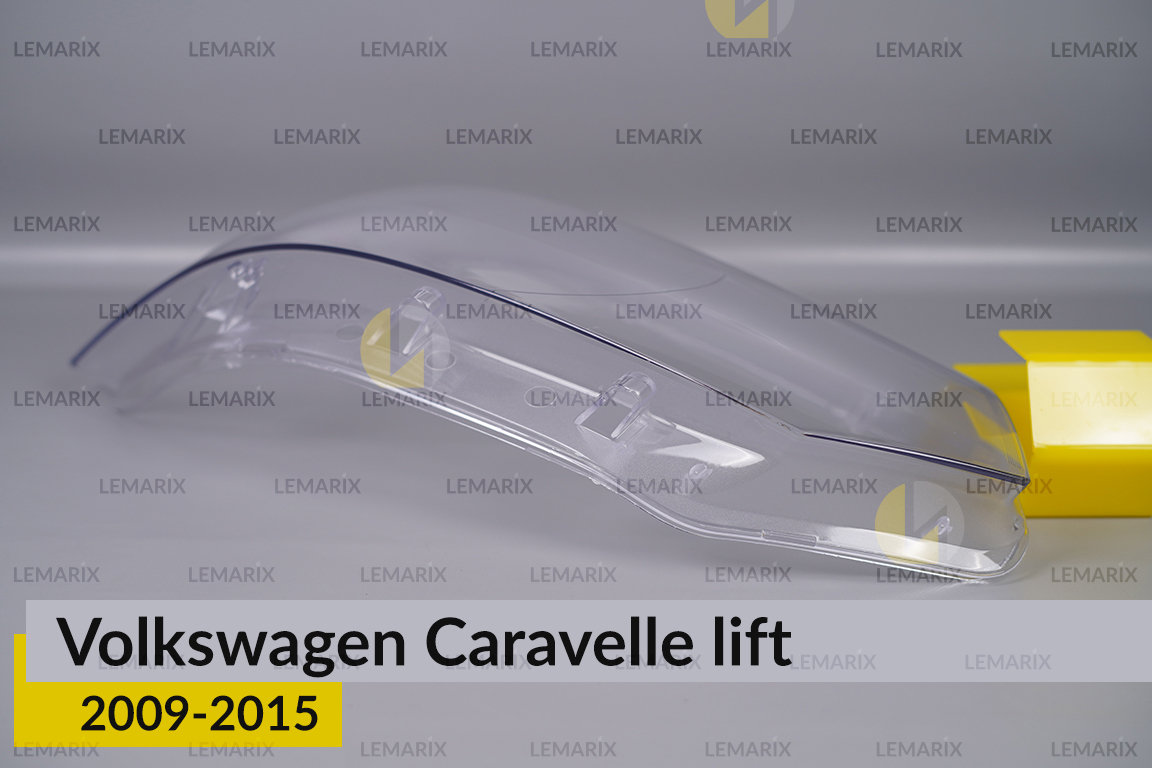 Скло фари VW Volkswagen Caravelle (2009-2015) рест праве