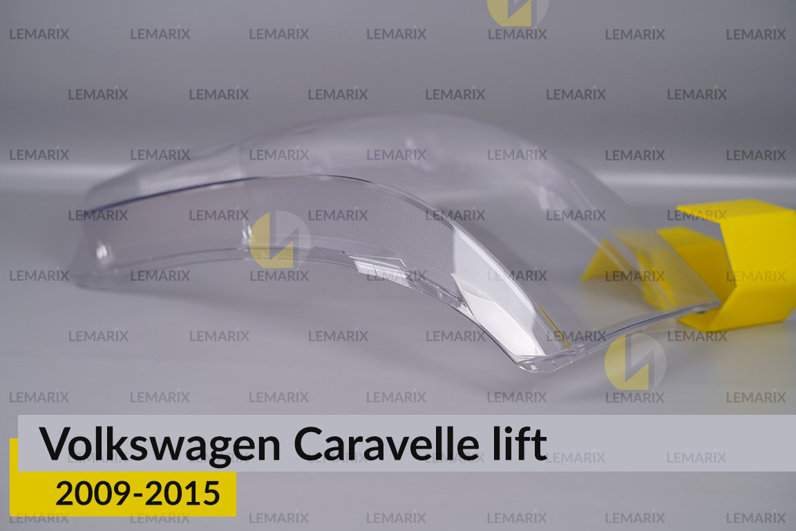 Скло фари VW Volkswagen Caravelle (2009-2015) рест праве