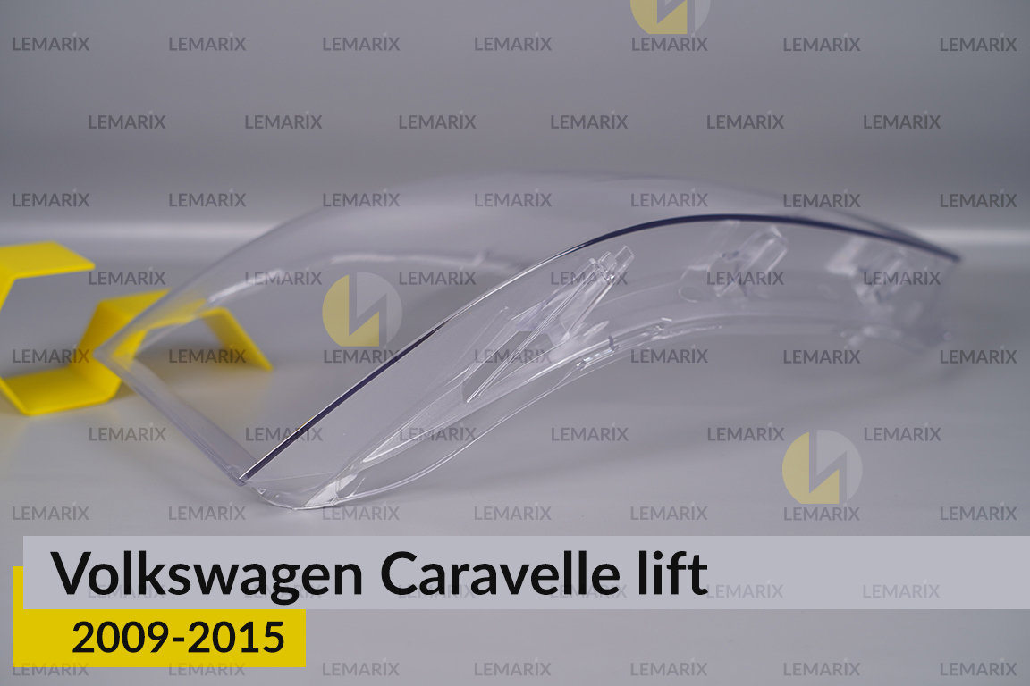Скло фари VW Volkswagen Caravelle (2009-2015) рест праве