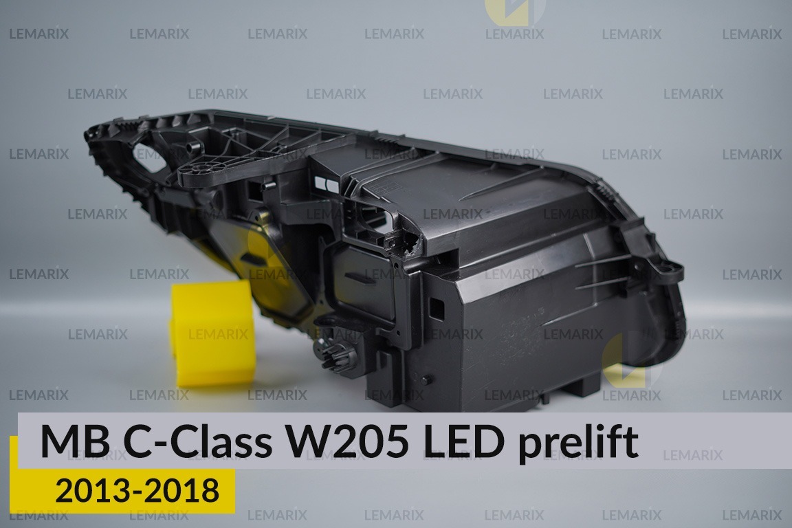 Корпус фари Mercedes-Benz C-Class W205 LED (2013-2018) дорест лівий
