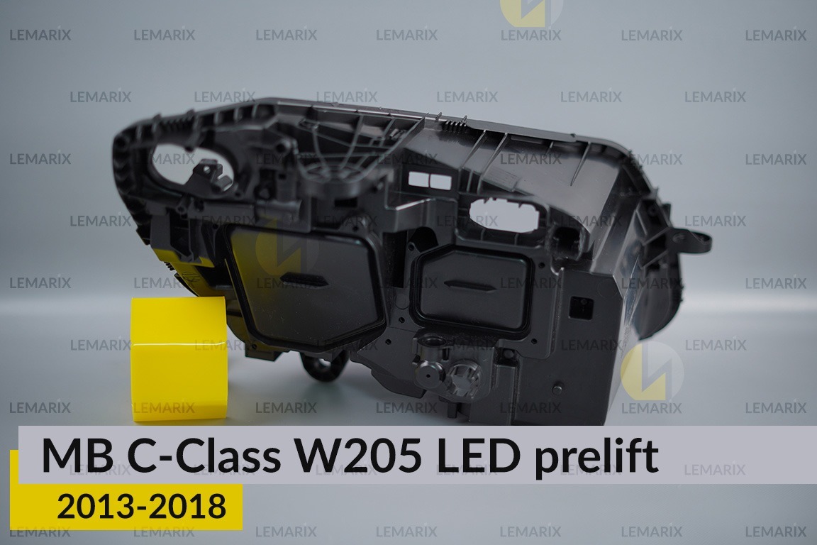 Корпус фари Mercedes-Benz C-Class W205 LED (2013-2018) дорест лівий