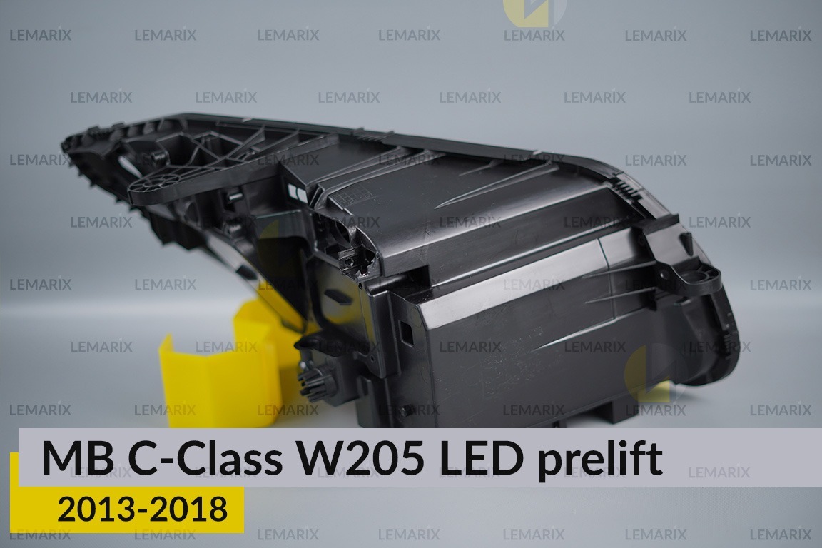 Корпус фари Mercedes-Benz C-Class W205 LED (2013-2018) дорест лівий