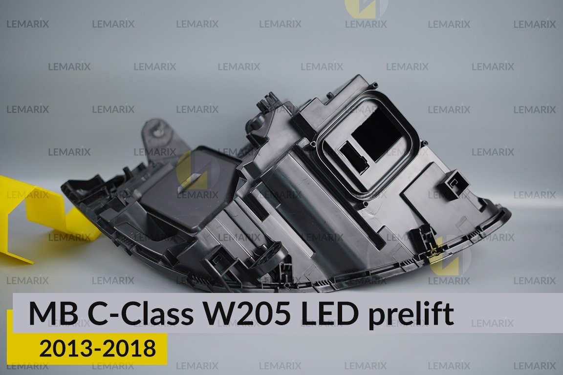Корпус фари Mercedes-Benz C-Class W205 LED (2013-2018) дорест лівий