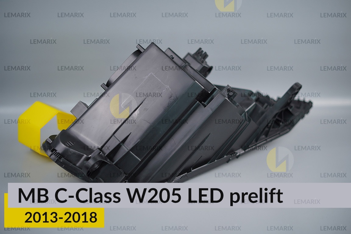 Корпус фари Mercedes-Benz C-Class W205 LED (2013-2018) дорест лівий