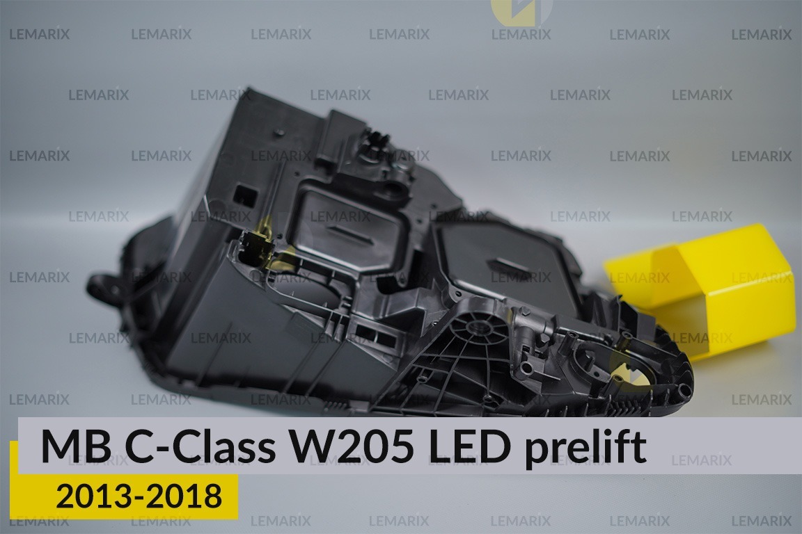 Корпус фари Mercedes-Benz C-Class W205 LED (2013-2018) дорест лівий